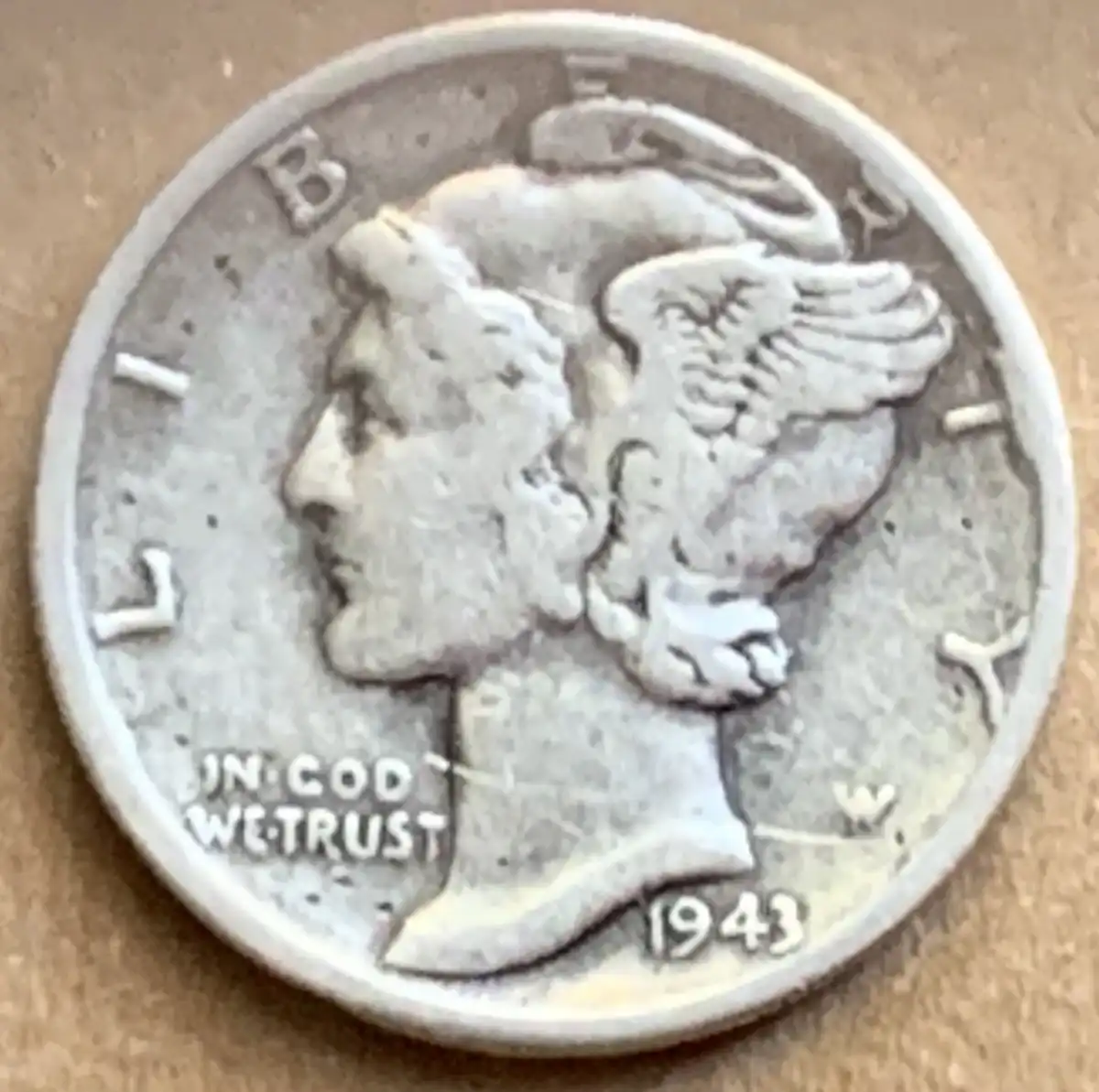 1943---D-Mercury-Dime-